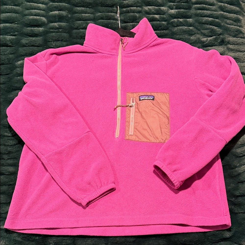 Purple Patagonia Quarter Zip